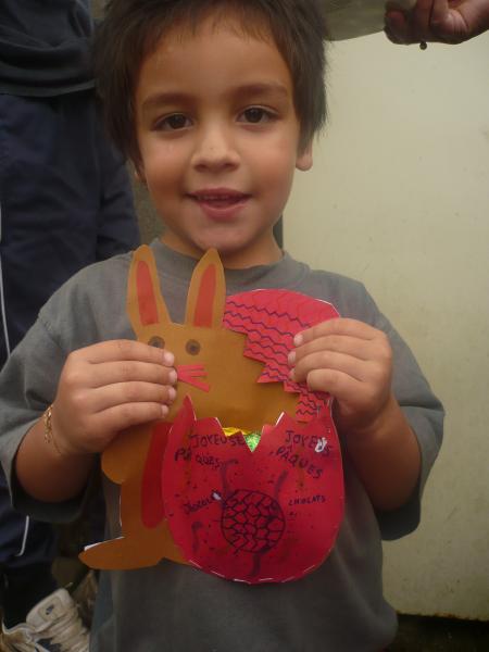 OLIVIER et son lapin