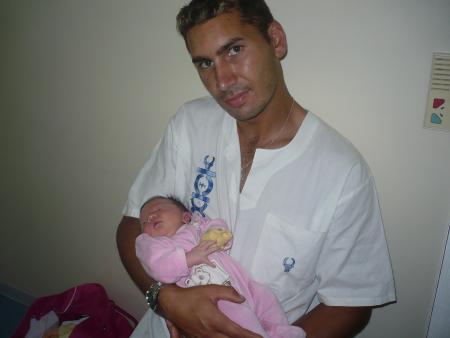 le parrain et sa premi�re filleule!f�licitation