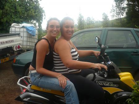 maman et flo sur le quad!