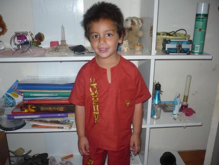 mon yab en chemise malgache